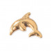 Zahnschmuck Twinkles Delfin Gold