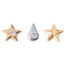 Zahnschmuck Twinkles Stern Gold mit Diamant 0.02ct