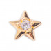 Zahnschmuck Twinkles Stern Gold mit Diamant 0.02ct